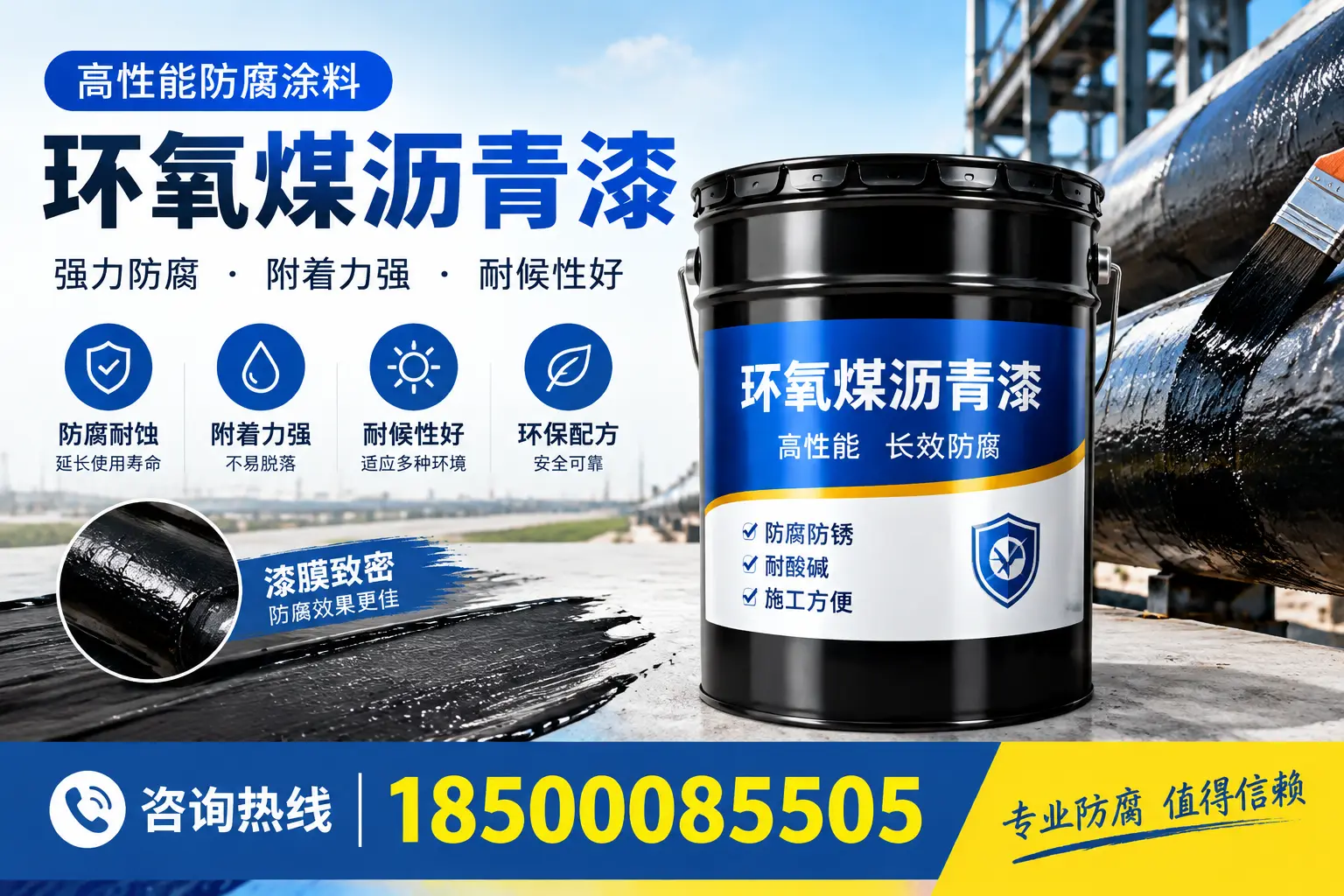 环氧煤沥青漆使用中的常见问题解答，鹰潭用户必看