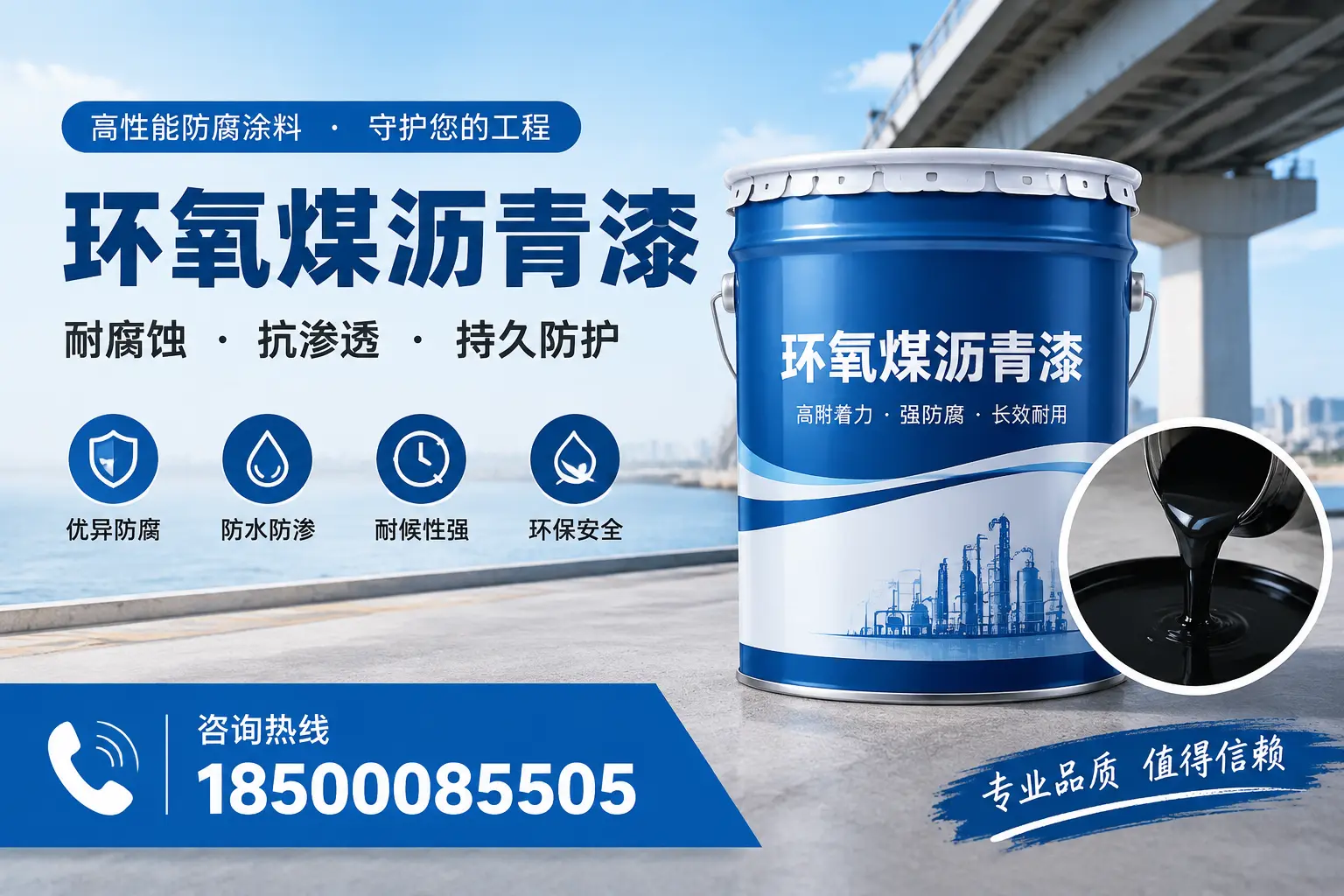 如何确保环氧煤沥青漆施工质量？鹰潭用户的质量控制